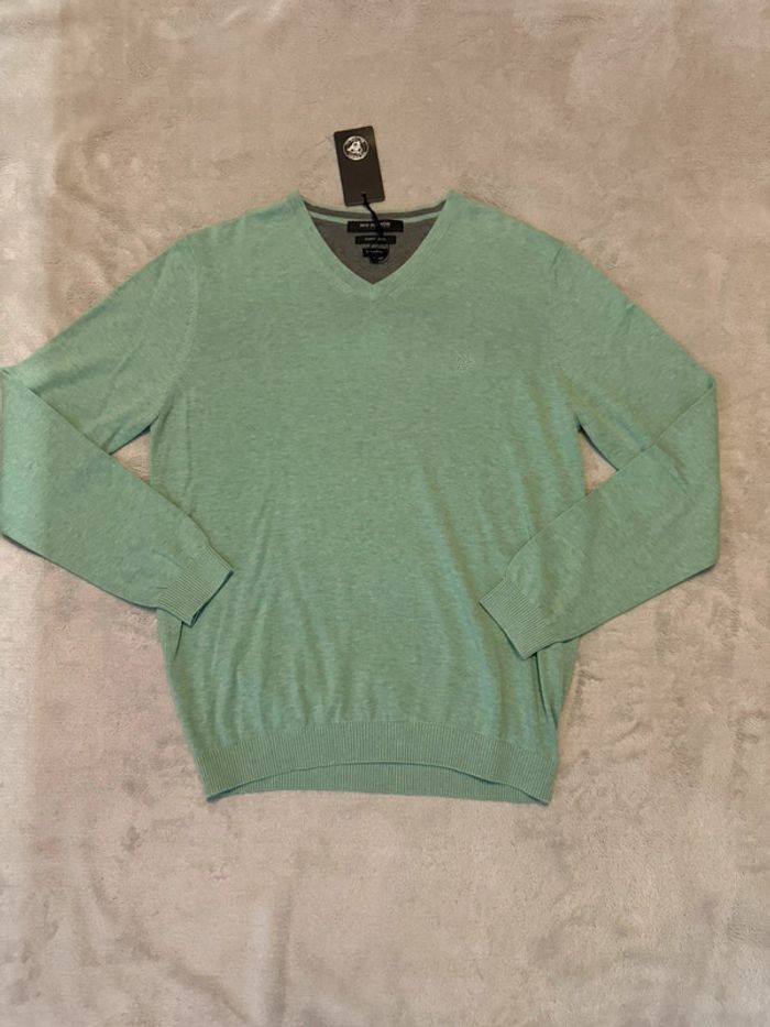 Roy Robson - Pull, Vert eau, taille L - photo numéro 3