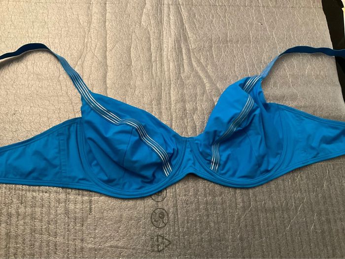 Haut maillot Simone Pérèle bleu neuf - photo numéro 9