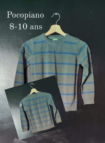 Pull garçon 8-10 ans