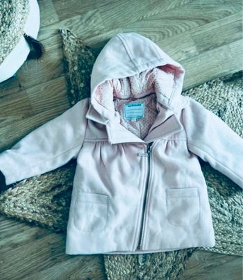 Manteau hiver fille vertbaudet 2ans exellent état