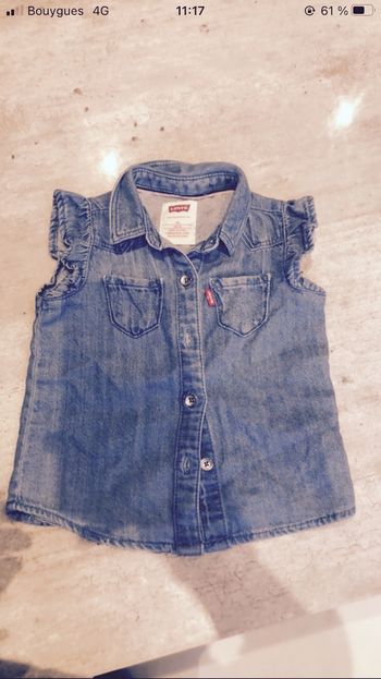 Chemise levi’s bébé fille