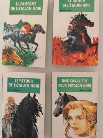 L'étalon noir : 4 livres