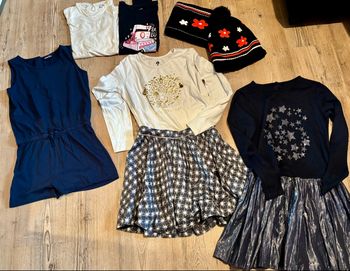 Lot vêtements fille 10 ans 