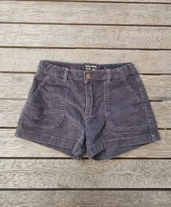 Short gris Zara 7 ans