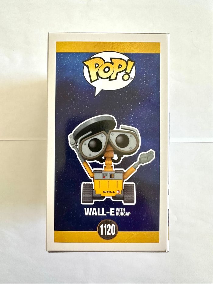 Figurine Funko Pop Wall-E with hubcap numéro 1120 Disney Pixar - photo numéro 4