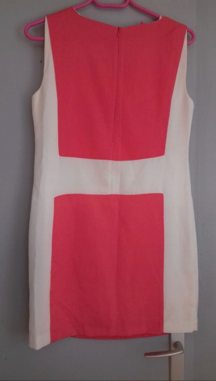 Robe Zara rose/pêche - photo numéro 2