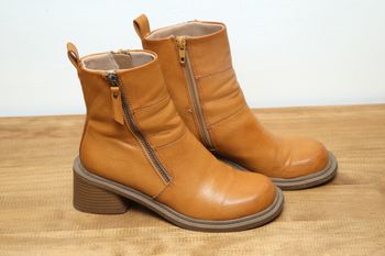 Bottines camel