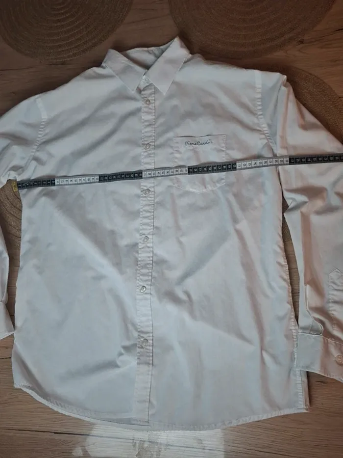Chemise blanche Pierre Cardin – Homme – Taille L - photo numéro 5