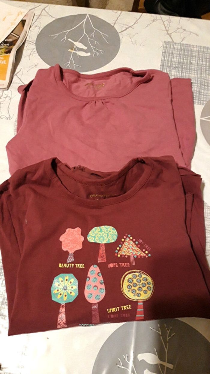 2 tee tee-shirt ml orchestra 10 ans