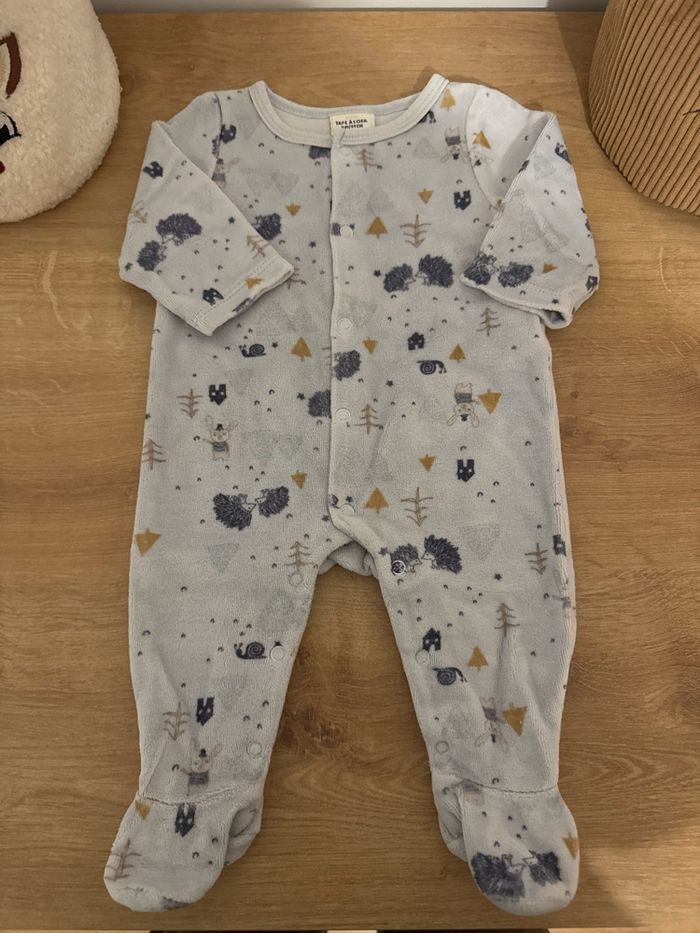 Lot de 3 pyjamas bébé mixte - taille 3 mois - photo numéro 5