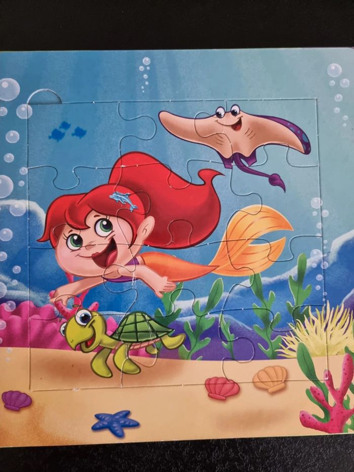 Livre puzzle les sirènes - photo numéro 13