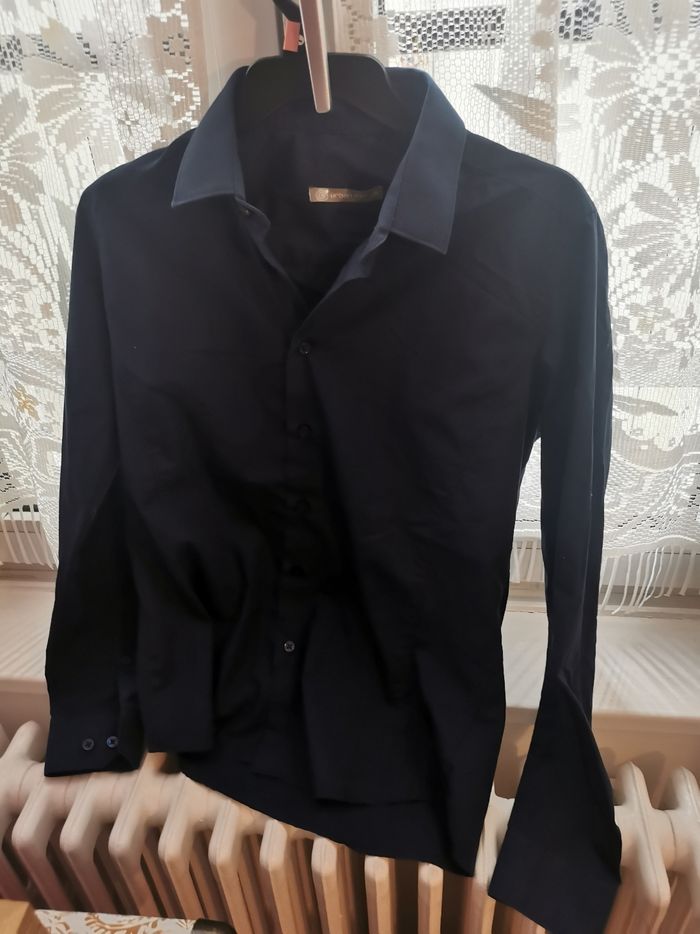 Chemise taille 36 bleu marine