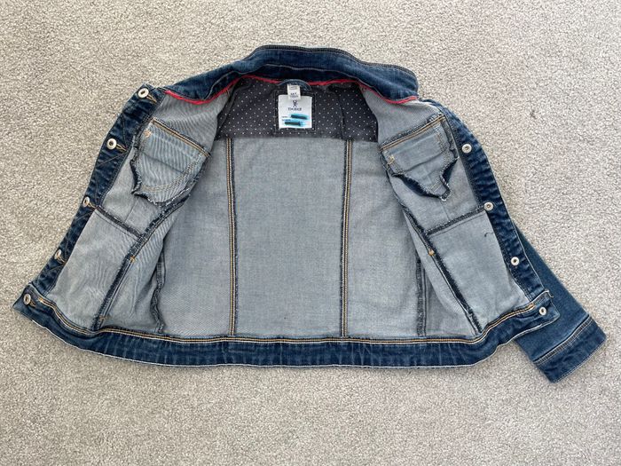Veste en jean fille Okaidi taille 6 ans - photo numéro 2