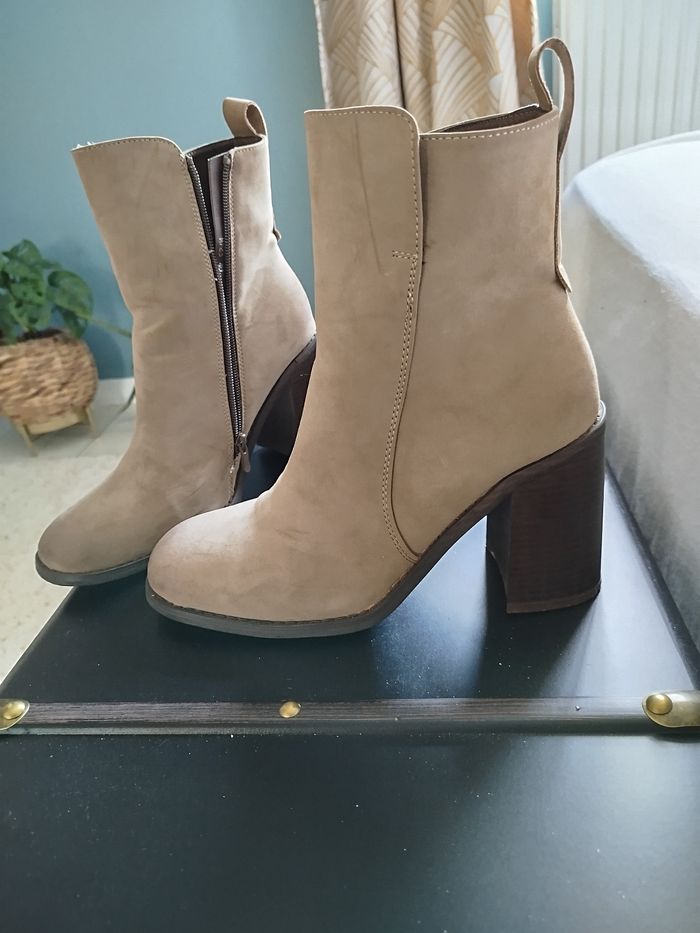 Bottines  nubuck - photo numéro 2