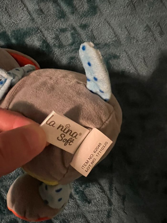 Doudou Peluche La Nina Chien - photo numéro 3