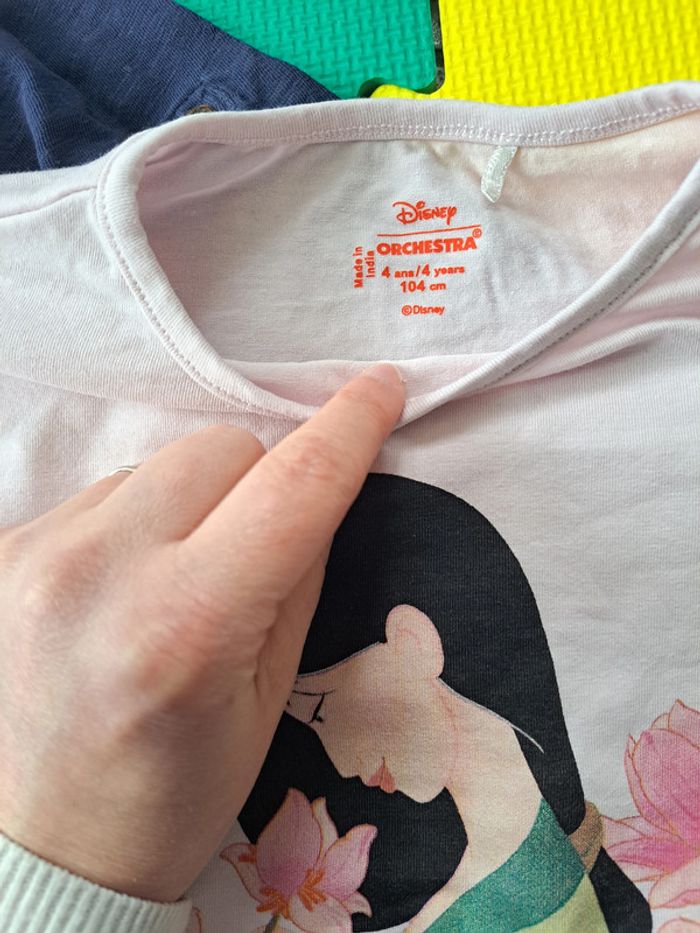 T-shirt ML Mulan 4 ans - photo numéro 5