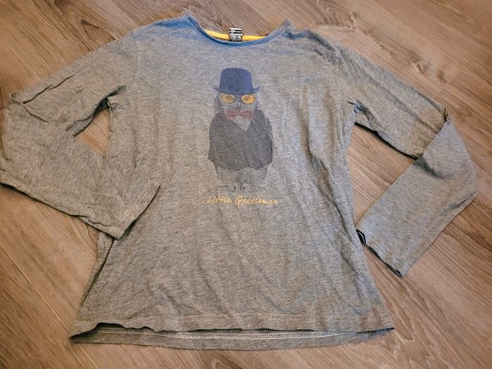 Tee-shirt gris ML Tape à l'œil 14 ans