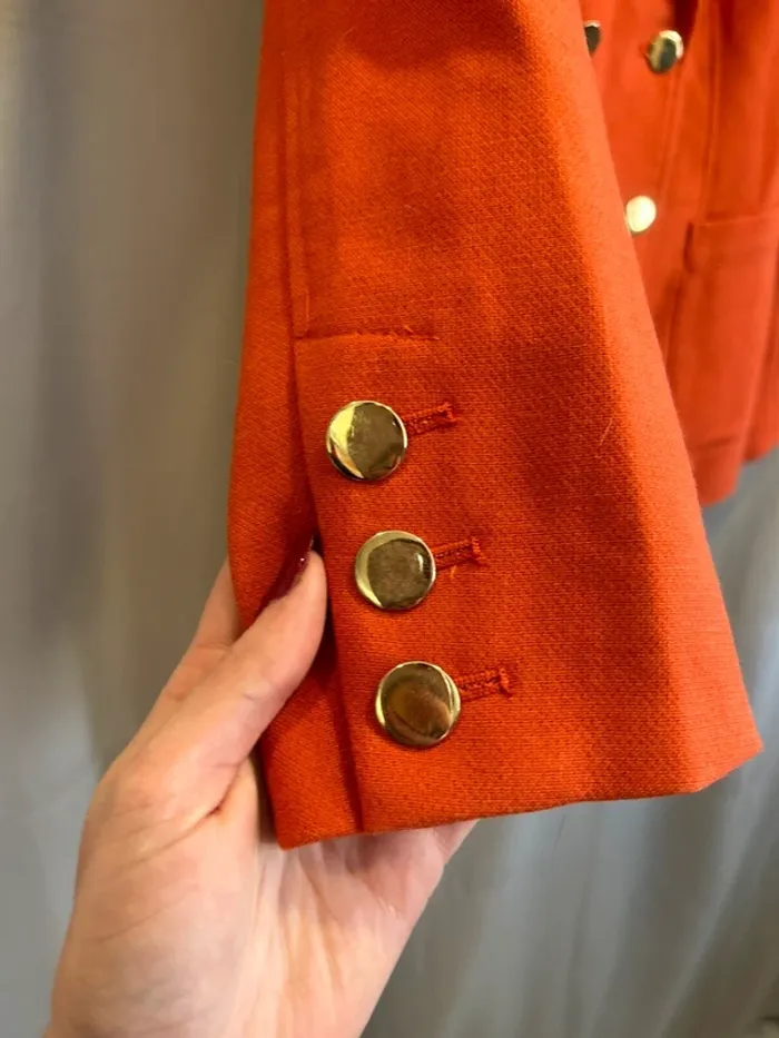 Blazer femme orange - photo numéro 5