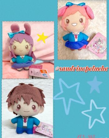 3 Portes clés.peluche.poupee, neuf 🎄