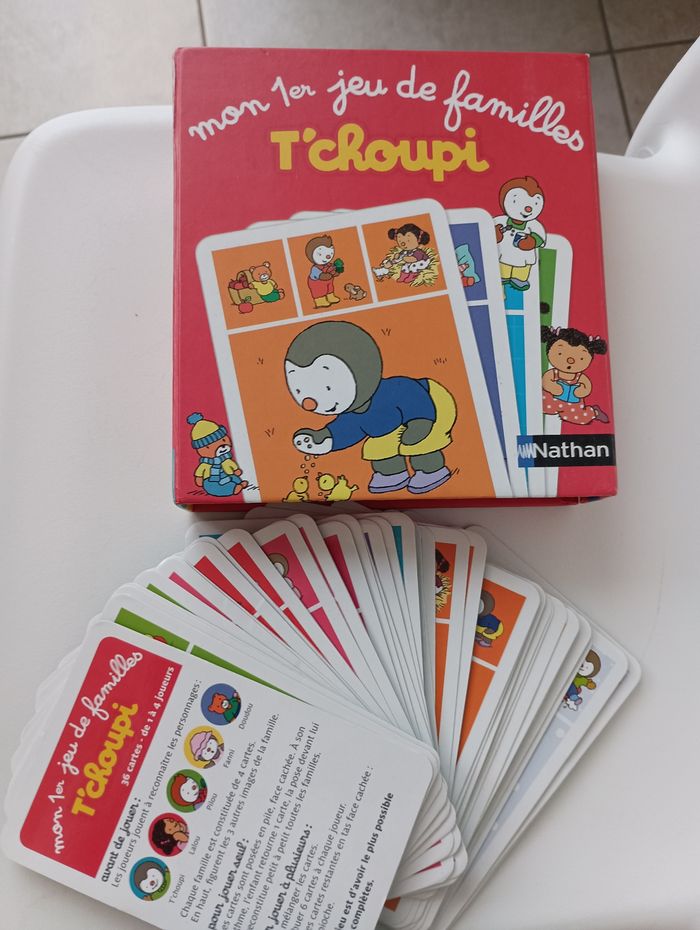 Premier jeu de famille de T'choupi