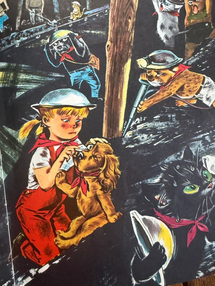 État moyen - 4 Livres Caroline années 50/60 Lot Grands albums Hachette Pierre Probst - photo numéro 6