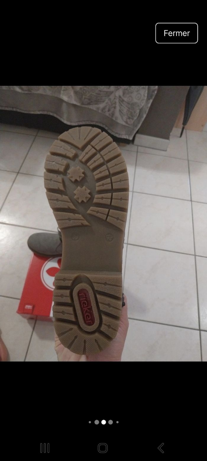 Bottines riecker taille 39 - photo numéro 4