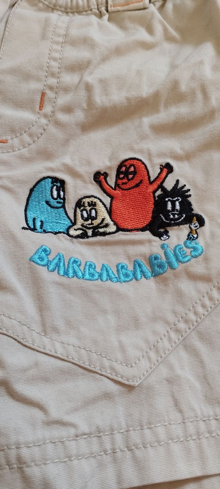 Short garçon Barbapapa 6 mois - photo numéro 4