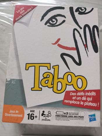 jeu Taboo divertissement à partir de 16 ans Hasbro