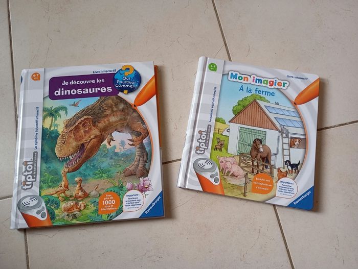 Lot de 2 livres tip toi neuf