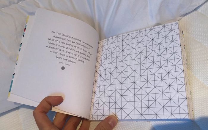 Petit livre à colorier et pensées à méditer Illusion d’optique Neuf - photo numéro 5