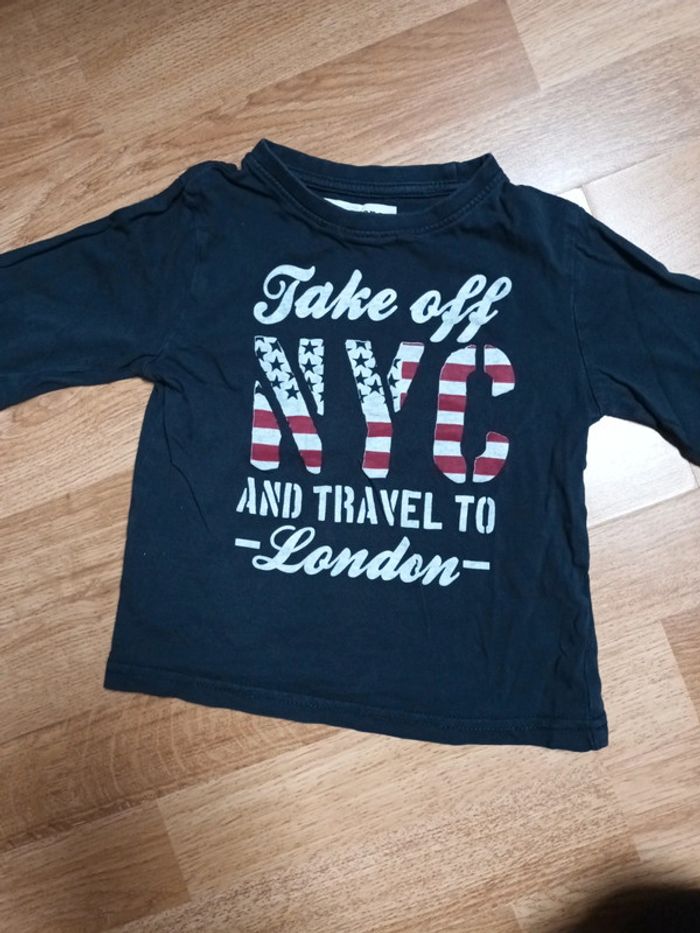 T shirt manches longues 3ans - photo numéro 3