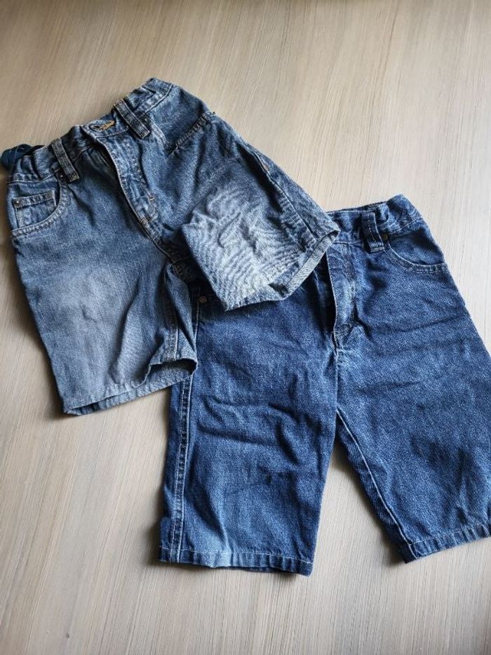Lot 2 shorts jean