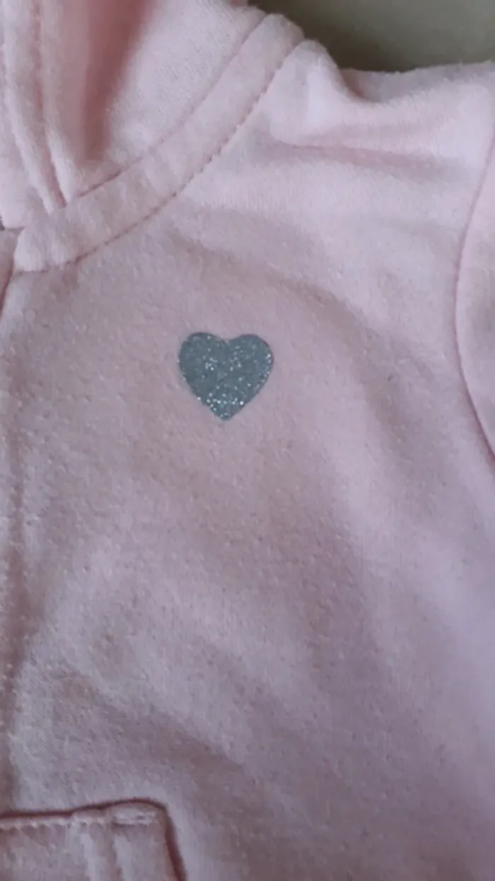 Gilet zippé à capuche 6-9 Mois - photo numéro 4