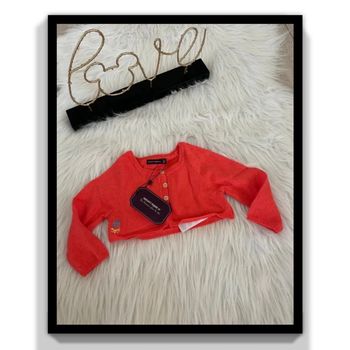 Très beau gilet orange 🥰 sergent major taille 12 mois neuf