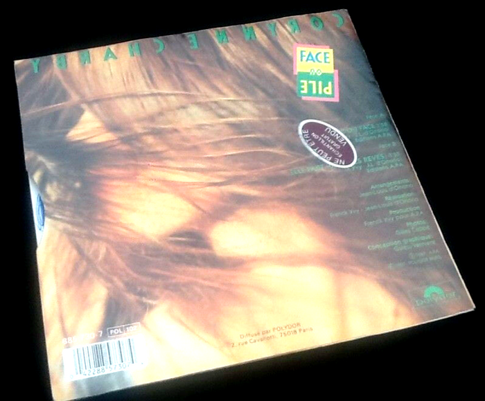 Vinyle 45 tours Corynne Charby Pile ou Face (1987) Polydor 885 730-7 - photo numéro 2
