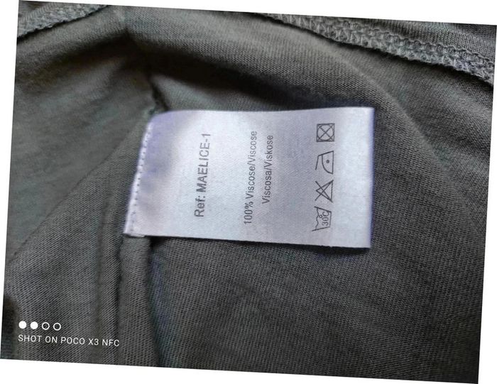 Tee shirt manches chauve-souris gris Taille S 1 36 Pascal Morabito - photo numéro 7