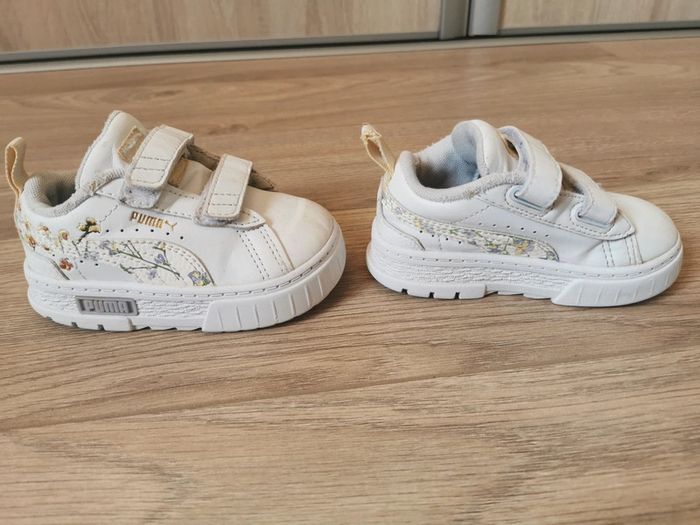 Baskets fleuries puma taille 22 - photo numéro 4