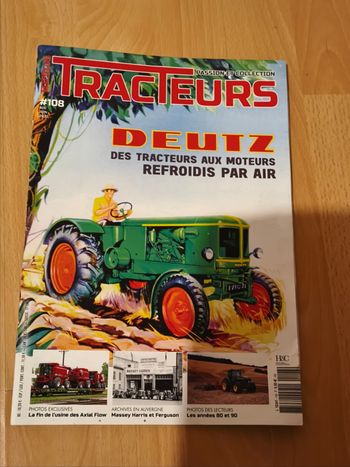 Magazine tracteur 