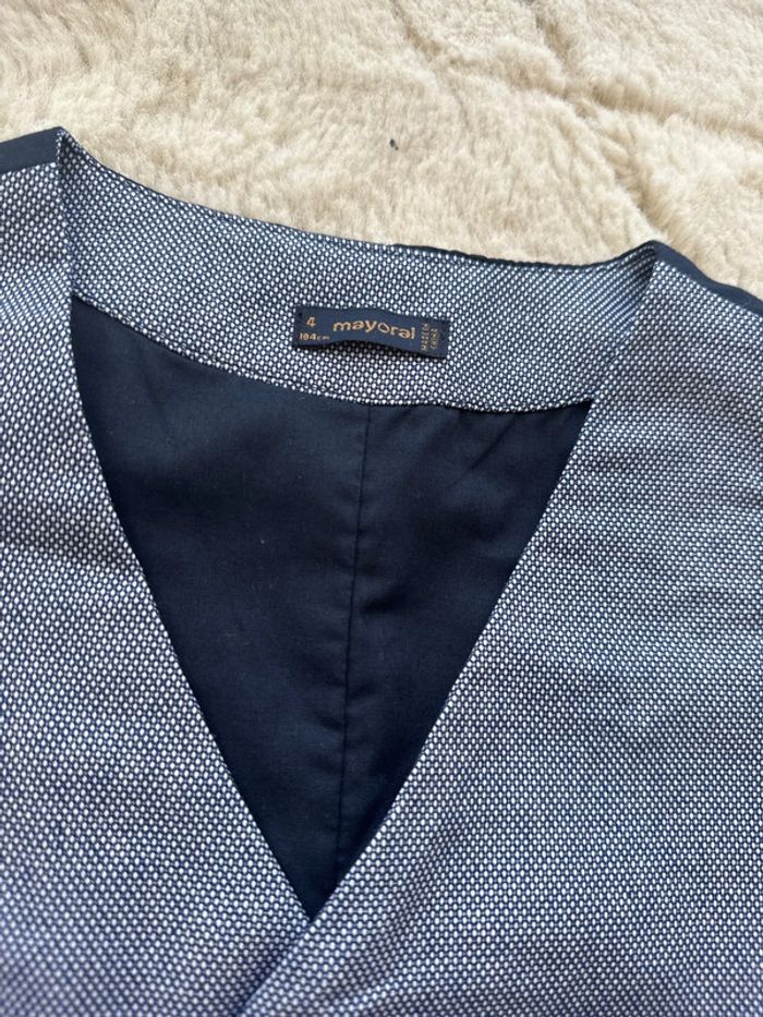 🤵🏼Veste de costume garçon taille 4 - 104 cm neuf sans étiquette Mayoral - photo numéro 3