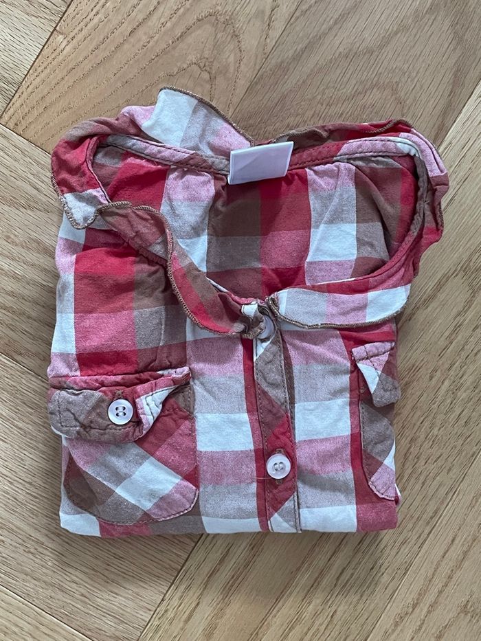 Chemise à carreaux Zara - photo numéro 4