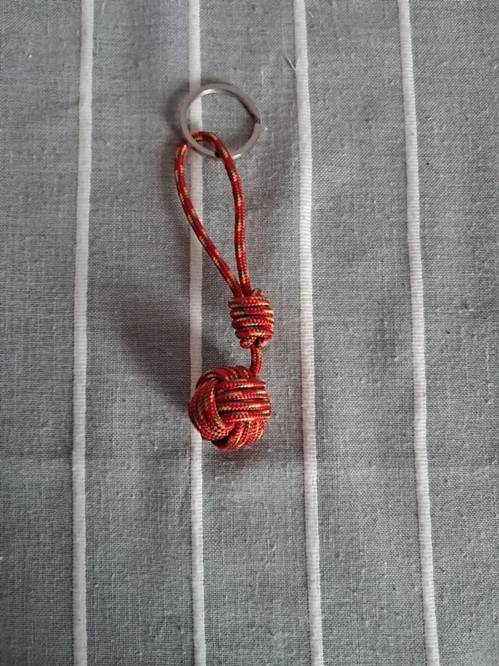 Porte clef nœud marin neuf - photo numéro 2