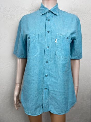 Chemise Levi’s bleu coton 38 M