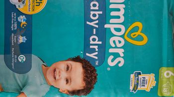 Couches pampers taille 6