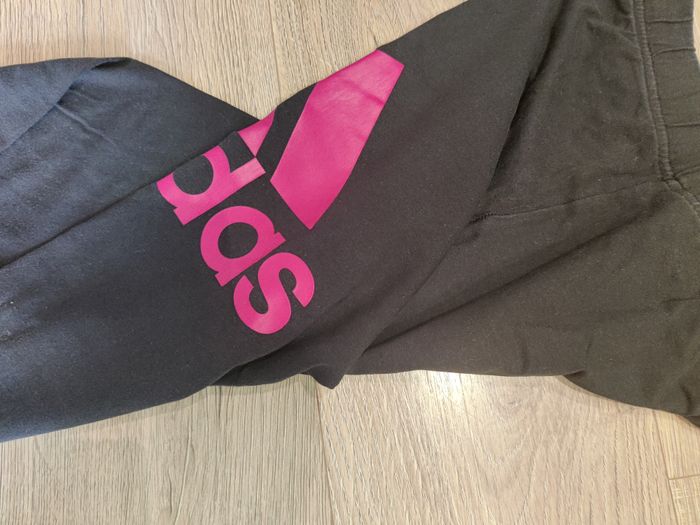 Legging de sport noir rose Adidas Taille 14 ans + top OFFERT - photo numéro 7