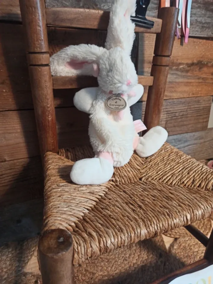 Doudou lapin bonbon doudou et compagnie tbe - photo numéro 2