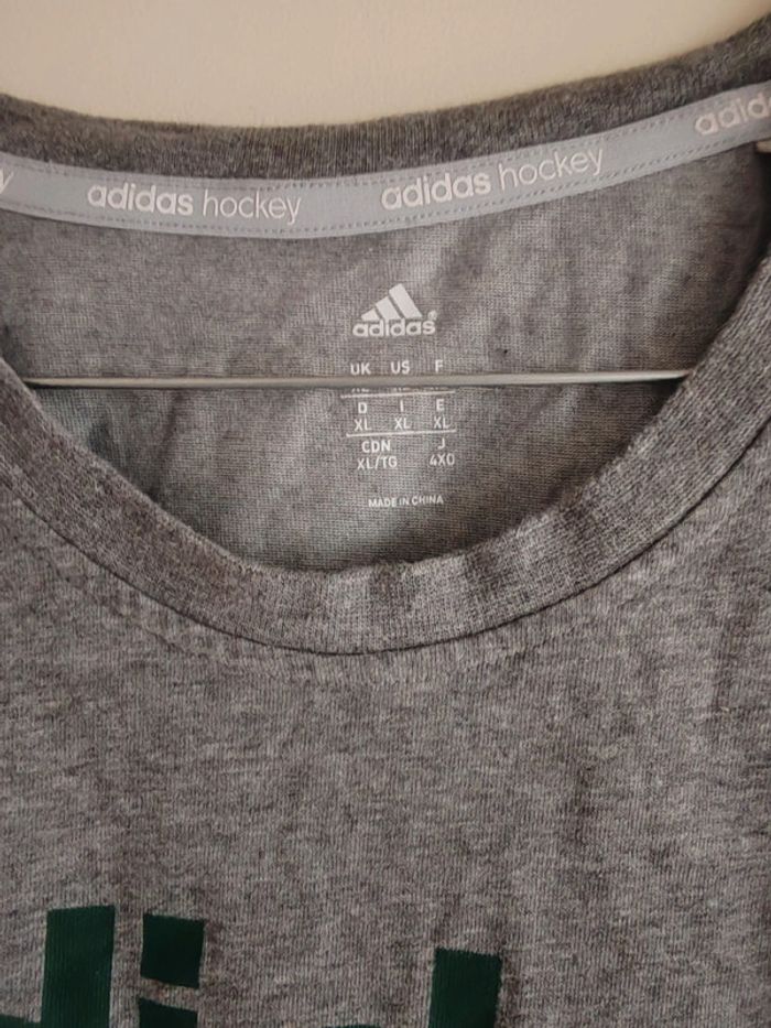 T shirt Adidas hockey taille XL - photo numéro 2