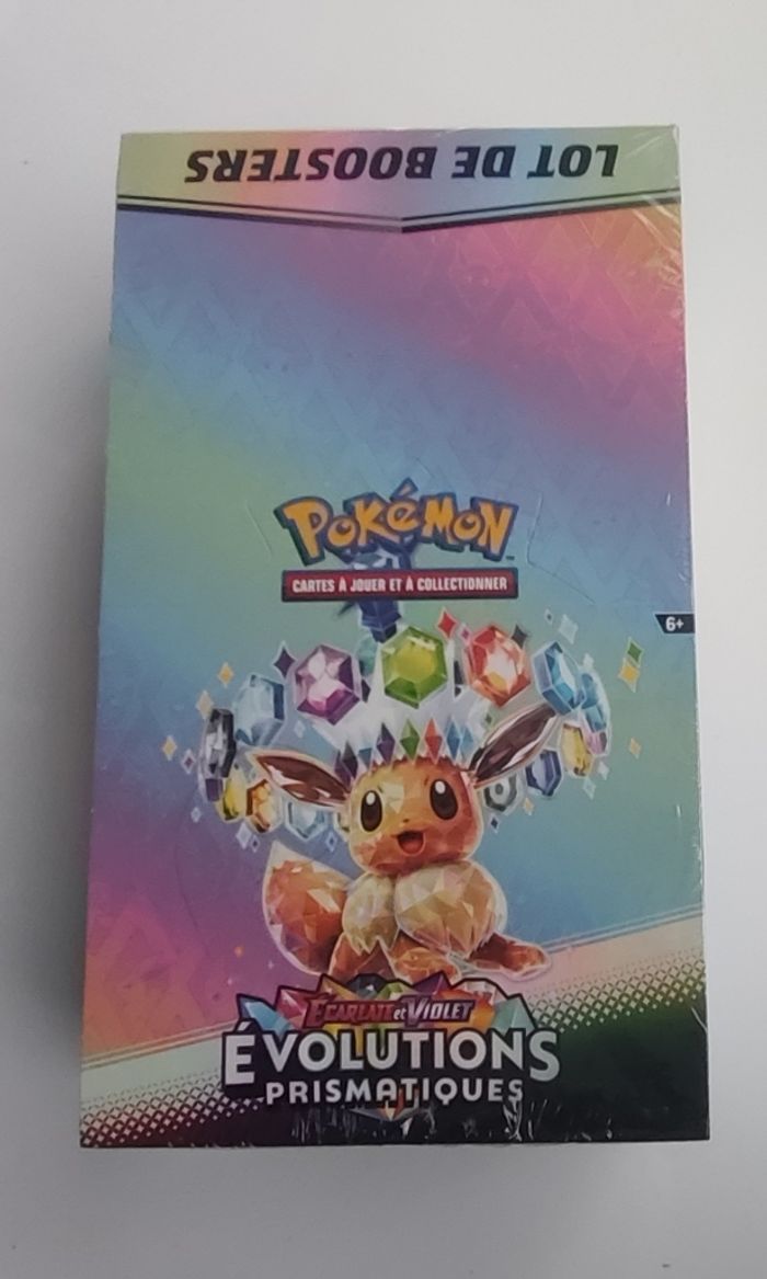 Display bundle pokémon évolution prismatiques ev8.5