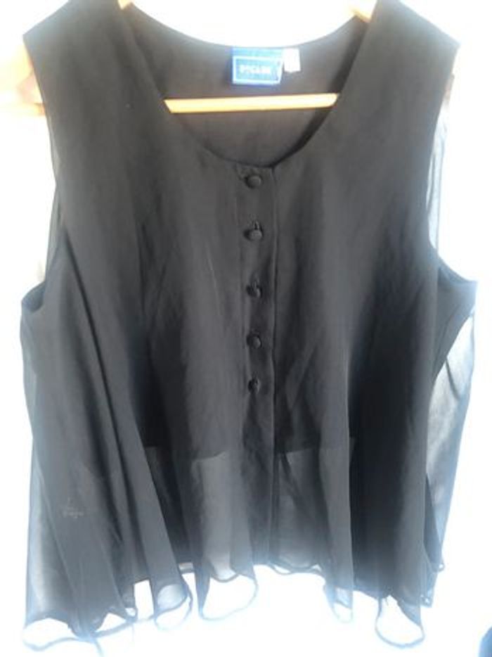 #blouse #decade #kiabi #noir #42/44