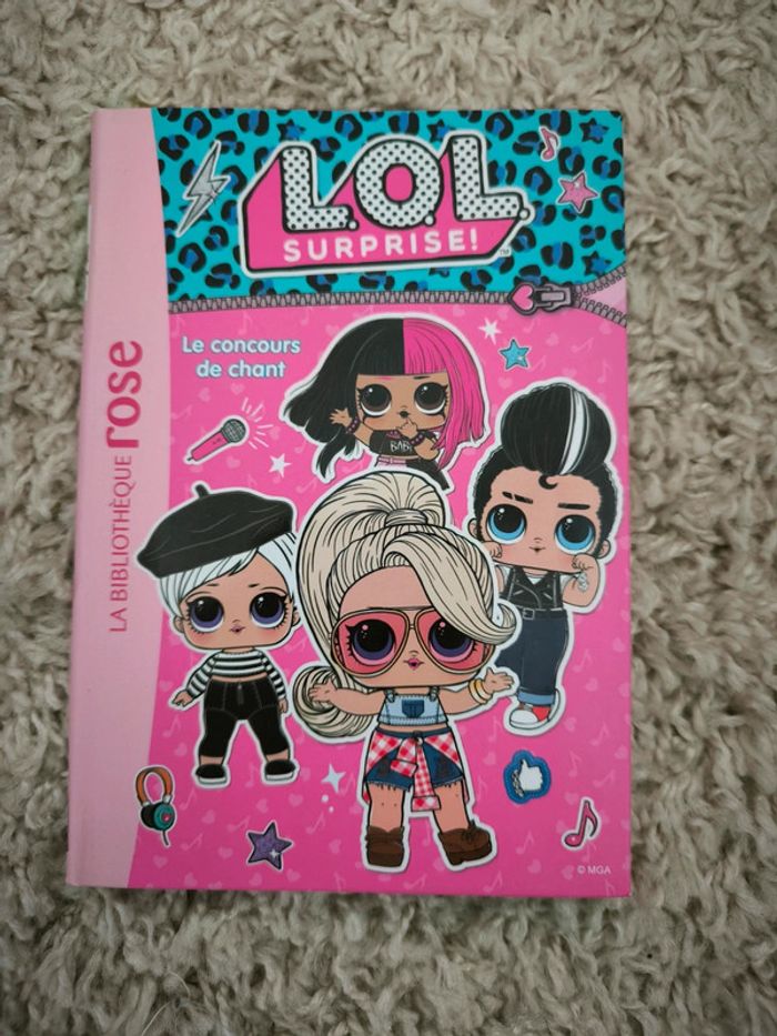 Livre l.O.L surprise le concours de chant