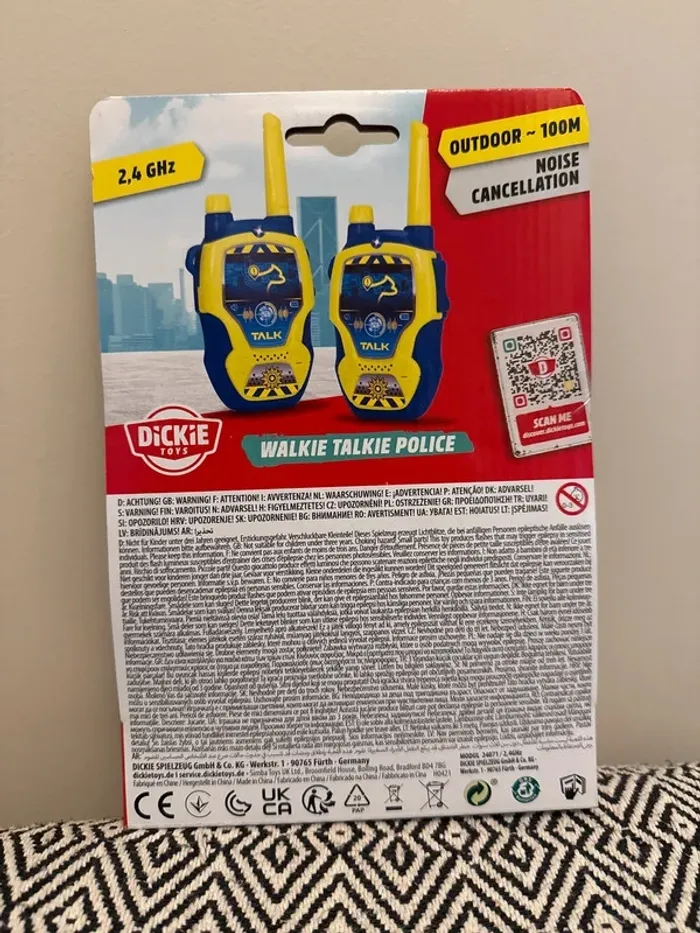 Dickie Toys - Talkie-walkie police - 4 ans et + - photo numéro 2